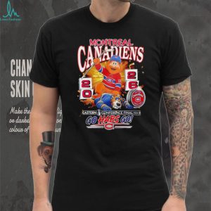 Montreal Canadiens 2026 Mascot Eastern Conference Final Hockey T Shirt