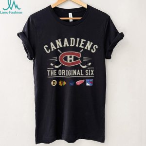 Montreal Hockey Original Six Vintage Classic Sports T Shirt