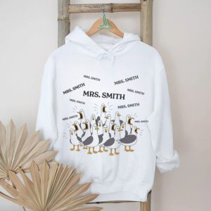 Mrs. Smith Funny Seagull Teacher Classroom Gift Cute Women's T Shirt