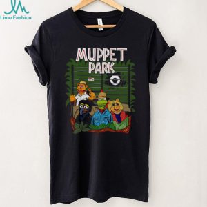 Muppet Park Dinosaur Movie Parody Retro Funny Graphic T Shirt