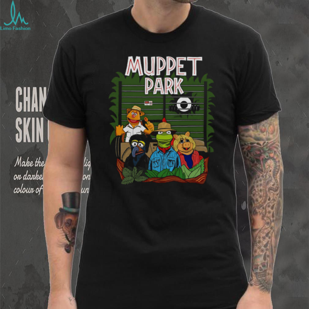 Muppet Park Dinosaur Movie Parody Retro Funny Graphic T Shirt Muppet Park Dinosaur Movie Parody Retro Funny Graphic T Shirt