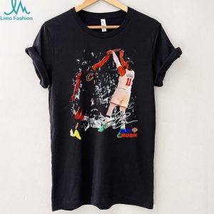 NYK Jalen Brunson legend basketball player sighnature shirt