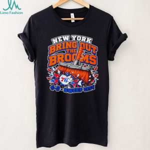 New York Bring out the Brooms 4 0 Sweep City clean 76ers shirt