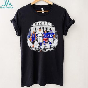 New York Gotham United One City Four Seasons shirt