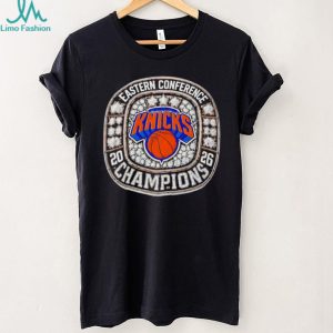 New York Knicks 2026 Eastern Conference Champions Diamond Ring T Shirt