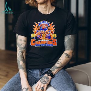 New York Knicks 2026 Eastern Conference Champions Finals player collage shirt