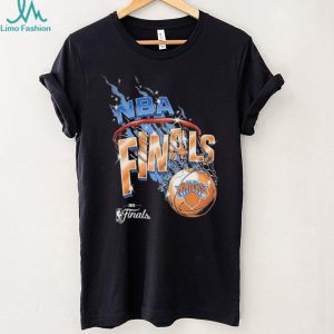 New York Knicks 2026 NBA Finals Basketball Hoop Graphic T Shirt