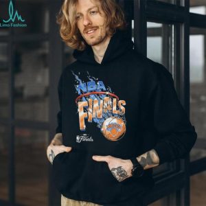 New York Knicks 2026 NBA Finals Basketball Hoop Graphic T Shirt