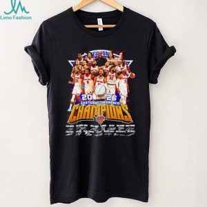 New York Knicks 2026 Roster Champions Signature T Shirt