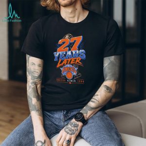 New York Knicks 27 Years Later 1999 Anniversary Graphic T Shirt