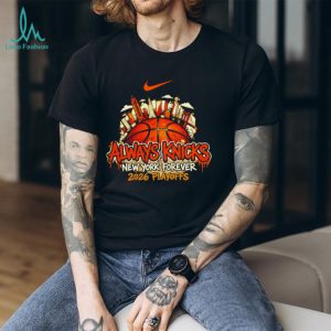 New York Knicks Basketball 2026 Playoffs Skyline T Shirt