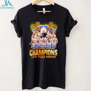 New York Knicks Basketball Eastern Conference Champions 2026 Finals all team shirt