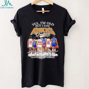New York Knicks Legends Greatness Classic Basketball T Shirt