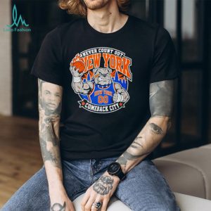New York Knicks Never count out New York Comeback City mascot shirt