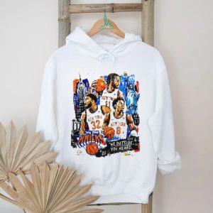 New York Knicks Players Graphic We Outside Basketball T Shirt