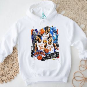 New York Knicks Players Graphic We Outside Basketball T Shirt
