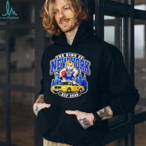 New York Knicks The King of New York ECF 2026 skyline shirt