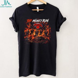 New York Knicks Wizard The Money Run graphic shirt