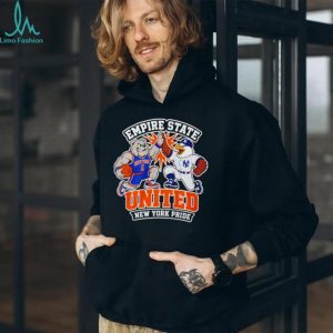 New York Knicks and Yankees Empire State United NY Pride shirt