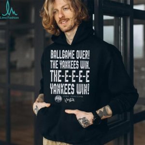 New York Yankees Ballgame Over John Sterling Quote Baseball T Shirt
