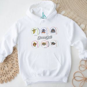 Official Banana Ball League Teams Logos Aesthetic Baseball T Shirt