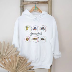 Official Banana Ball League Teams Logos Aesthetic Baseball T Shirt