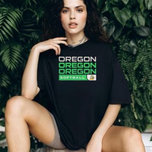 Oregon Ducks Softball Pacific Northwest Athletic T Shirt