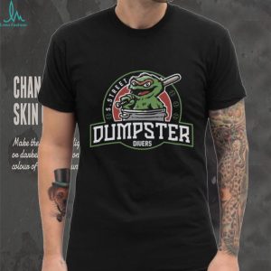 Oscar The Grouch S Street Dumpster Divers Baseball Team T Shirt