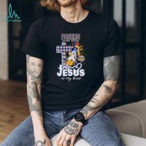 Pacers In My Veins Jesus In My Heart T Shirt Indiana Basketball Faith T Shirt