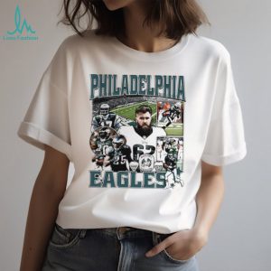 Philadelphia Eagles Football Legends Collage T Shirt