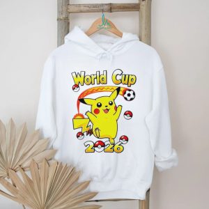 Pikachu World Cup 2026 Soccer Gaming Graphic T Shirt