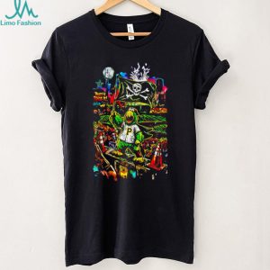 Pittsburgh Pirates Mascot Pirate Flag Stadium T Shirt