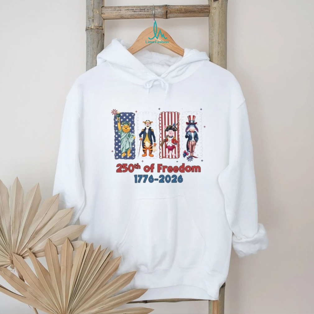 Pooh Bear 250th Of Freedom 1776 Independence T Shirt Pooh Bear 250th Of Freedom 1776 Independence T Shirt