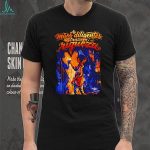 Portuguese Christian Quote Diligent Hands Bring Wealth T Shirt
