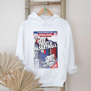 Retro Detroit Pistons Comic Book Cover Basketball T Shirt