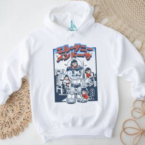 Retro Robot Mecha Anime Girls Urban T Shirt