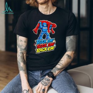 Rock em’ sock em’ rack em’ graphic shirt
