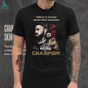 Roman Reigns New World Heavyweight Champion WrestleMania Vegas T Shirt