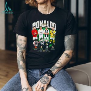 Ronaldo legends never fade graphic shirt