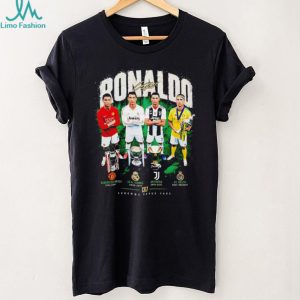 Ronaldo legends never fade graphic shirt