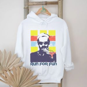 Run For Fun Retro Runner Sunglasses Graphic T Shirt