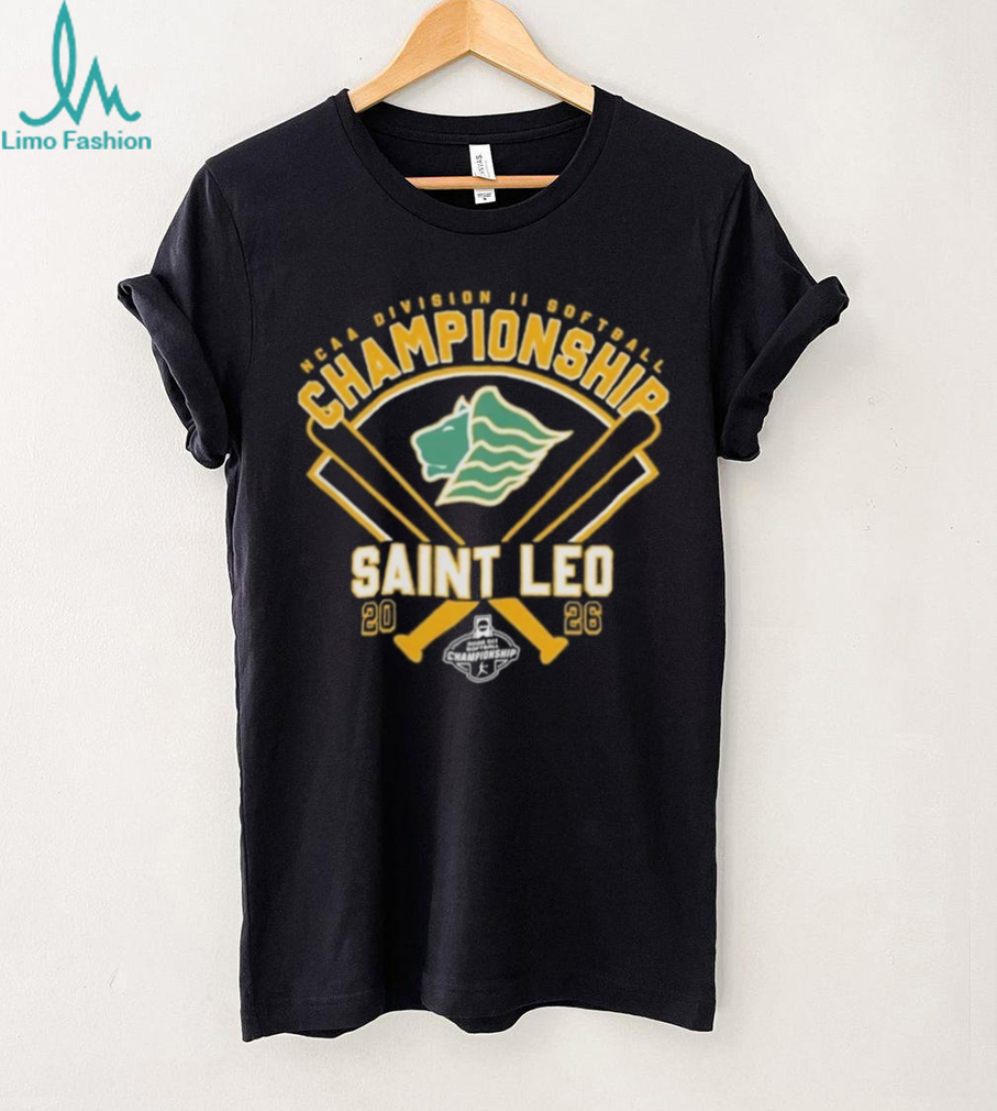 Saint Leo Lions 2026 NCAA Division II Softball Championship Shirt Saint Leo Lions 2026 NCAA Division II Softball Championship Shirt