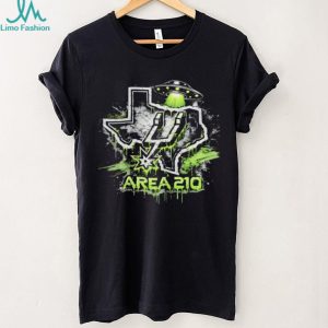 San Antonio Area 210 Texas Alien UFO Basketball T Shirt