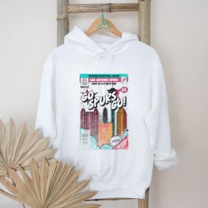 San Antonio Spurs Vintage Comic Book Go Spurs Go T Shirt