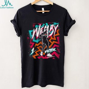 San Antonio Victor Wembanyama Graphic Basketball Fan T Shirt