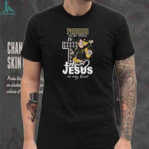 San Diego Padres In My Veins Jesus In My Heart Baseball T Shirt