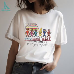 Savannah Bananas 250th Years Of Freedom 1776 To 2026 T Shirt