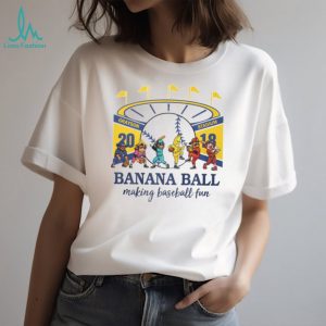 Savannah Bananas Banana Ball Making Baseball Fun Grayson Stadium T Shirt