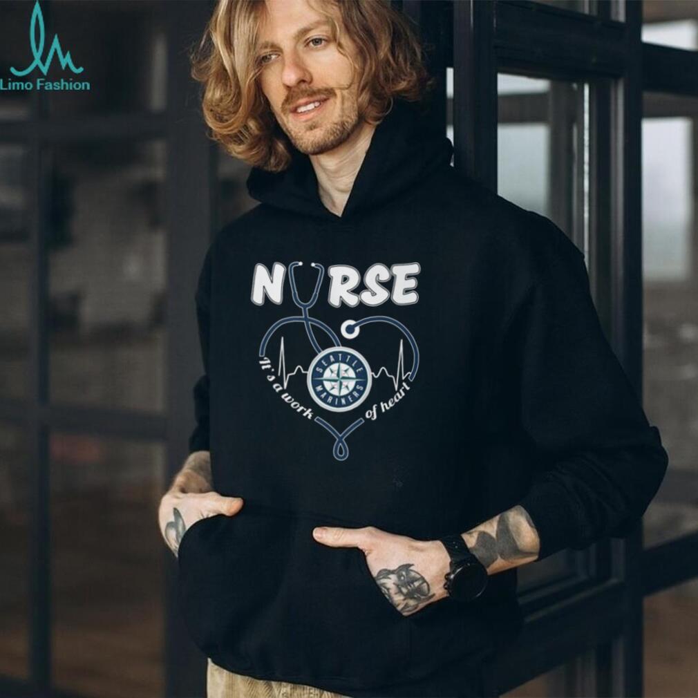 Seattle Mariners Nurse T Shirt MLB Baseball It’s a Work of Heart Nursing T Shirt Seattle Mariners Nurse T Shirt MLB Baseball It’s a Work of Heart Nursing T Shirt
