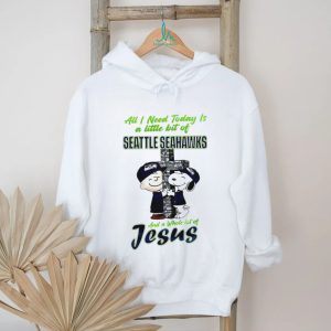 Seattle Seahawks Snoopy Charlie Brown Jesus Faith T Shirt